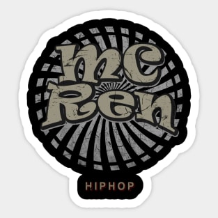 MC Ren - hiphop Sticker